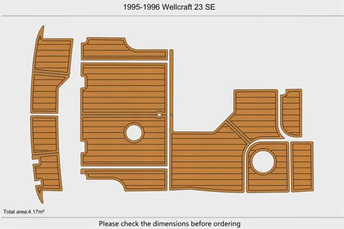1995-96 Wellcraft 23 SE - SIZE: 4.14