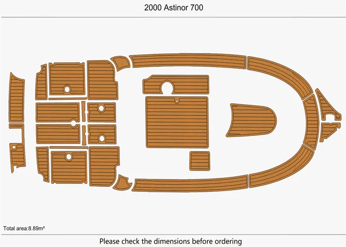 2000 Astinor 700 - SIZE: 8.89