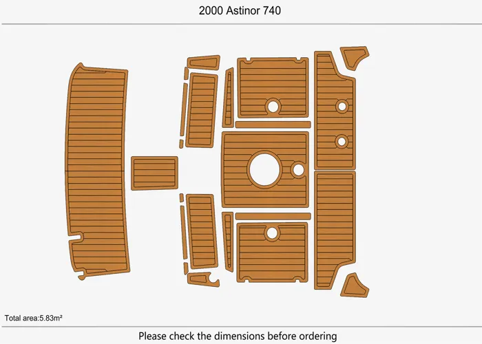 2000 Astinor 740 - SIZE: 5.83