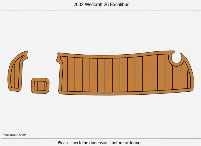 2002 Wellcraft 26 EXCALIBUR - SIZE: 0.55
